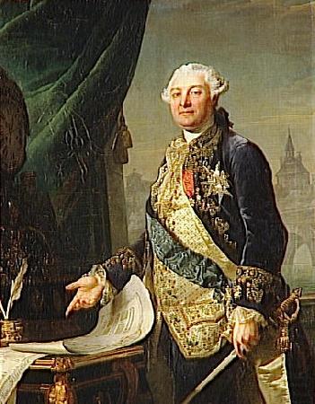 Jean-Laurent Mosnier Portrait of Baron de Breteuil china oil painting image